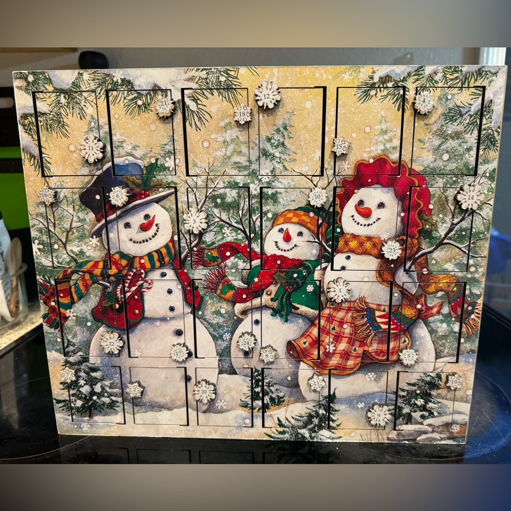 Byer's Choice Snowman Advent Calendar